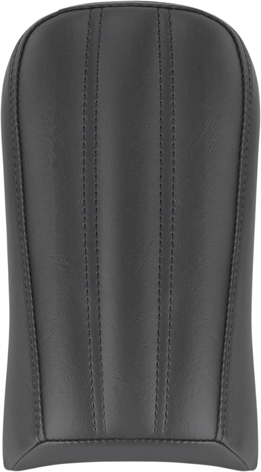 Black SADDLEMEN Knuckle Pillion Pad for FXLR/FLSB Sport seats, compatible with 2018-2023 Harley Davidson models.