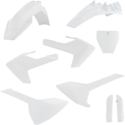 ACERBIS Full Replacement Body Kit - White 2686466811 - Howling Moto