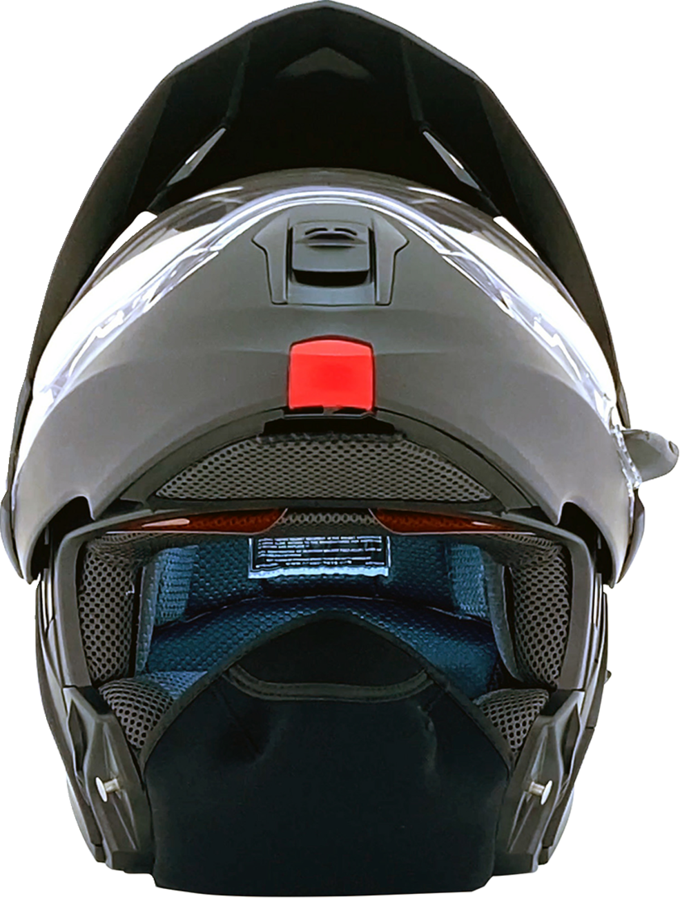 Bill's Exhausts AFX FX-111DS snow helmet in matte black, electric style, size 2XL, featuring a sleek helmet design with clear face shield.