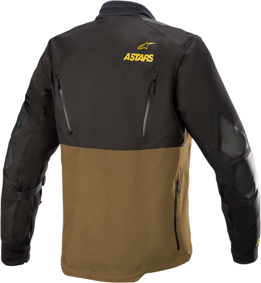 Alpinestars Venture XT Camel jacket in small size, featuring durable fabric and design details for outdoor and motorcycle use.
