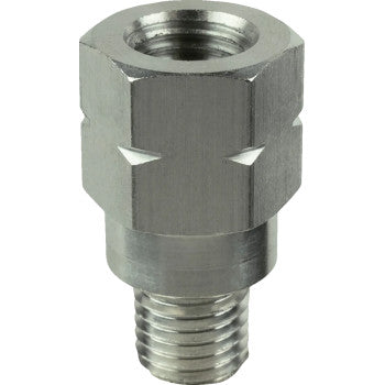 Bill's Exhausts RAM M10-1.25 thread extension, 20mm long, metal hardware for motorcycle or vehicle mounting applications.