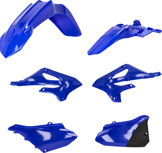 Acerbis OEM YZ85 2022-2023 standard replacement motorcycle body kit, including side panels and fenders, in vibrant colors.
