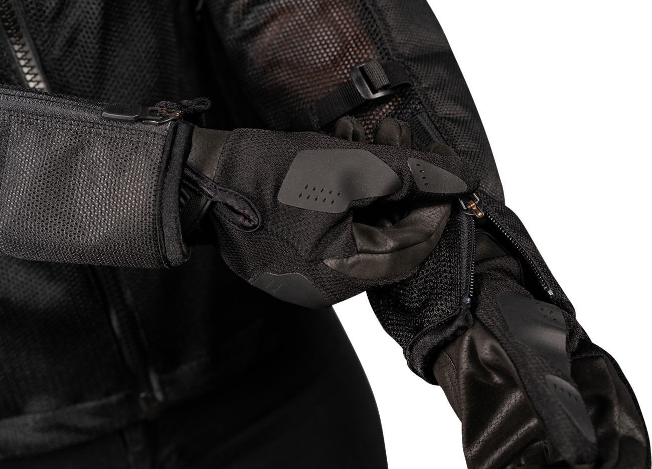 Bill's Exhausts ICON Women's Mesh AF Jacket in Stealth color, XS, featuring breathable mesh material and stylish design.