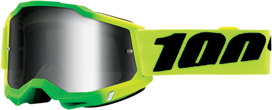 100% Accuri 2 Goggles - Travis - Silver Mirror 50221-252-14 - Howling Moto
