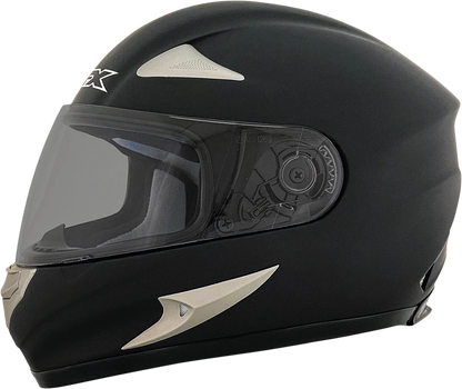 Bill's Exhausts AFX FX-90/FX-Magnus shield in smoke, outer view showing the sleek, transparent motorcycle shield with tinted smoke finish.