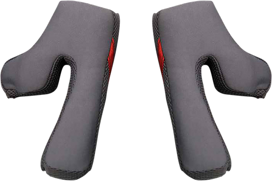 Small AFX FX-14 Cheek Pads for helmets, compatible with Bill's Exhausts motorcycle helmet parts.