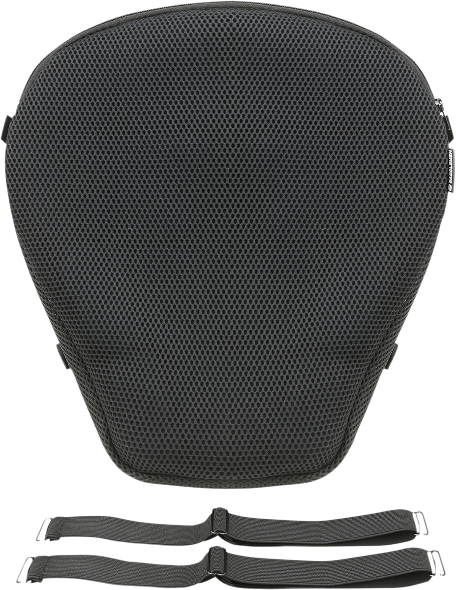 Bill's Exhausts SADDLEMEN Comfort Topper Small Cruiser seat, padded motorcycle seat with textured surface for comfort and support.
