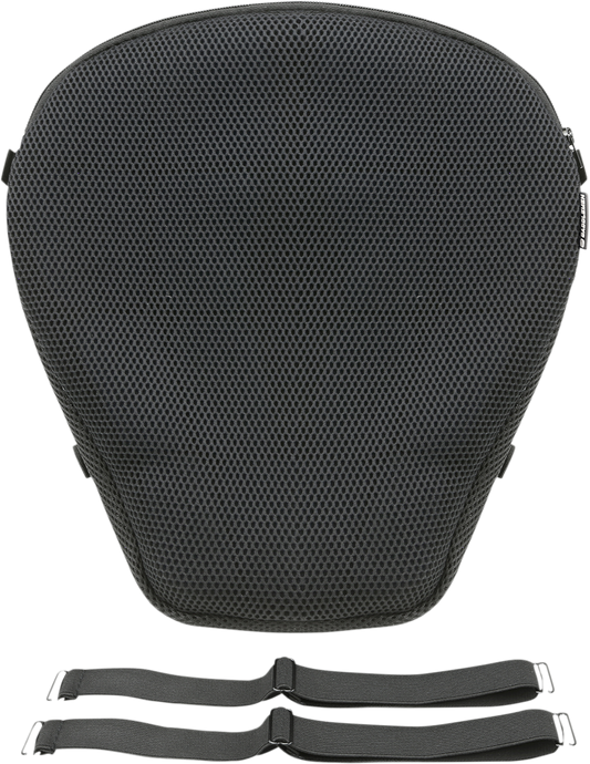 Bill's Exhausts SADDLEMEN Comfort Topper Small Cruiser seat, padded motorcycle seat with textured surface for comfort and support.