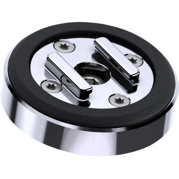 Bill's Exhausts SP CONNECT Anti-Vibration Module for charging, chrome finish, designed to reduce vibrations on compatible devices.