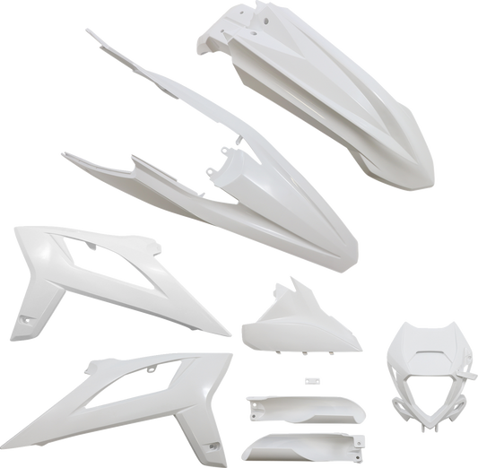 ACERBIS Full Replacement Body Kit - White 2936260002 - Howling Moto