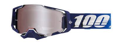 100% Armega Goggles - Novel - HiPER Silver Mirror 50003-00006 - Howling Moto