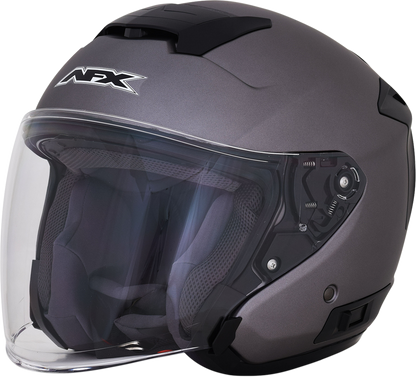 Bill's Exhausts AFX FX-60 helmet in frost gray, small size, featuring a sleek design and protective visor.