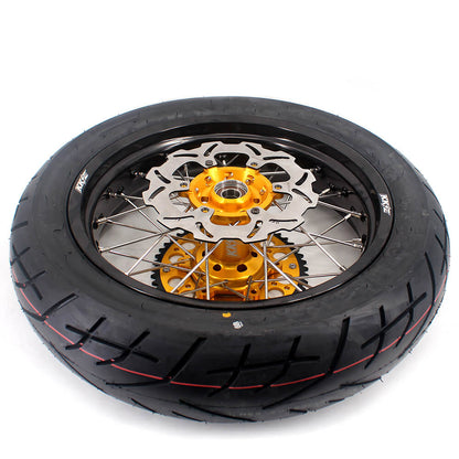 KKE 3.5/4.25*17" Supermoto Wheels For SUZUKI DRZ400SM 2005-2024 CST Tires - Howling Moto