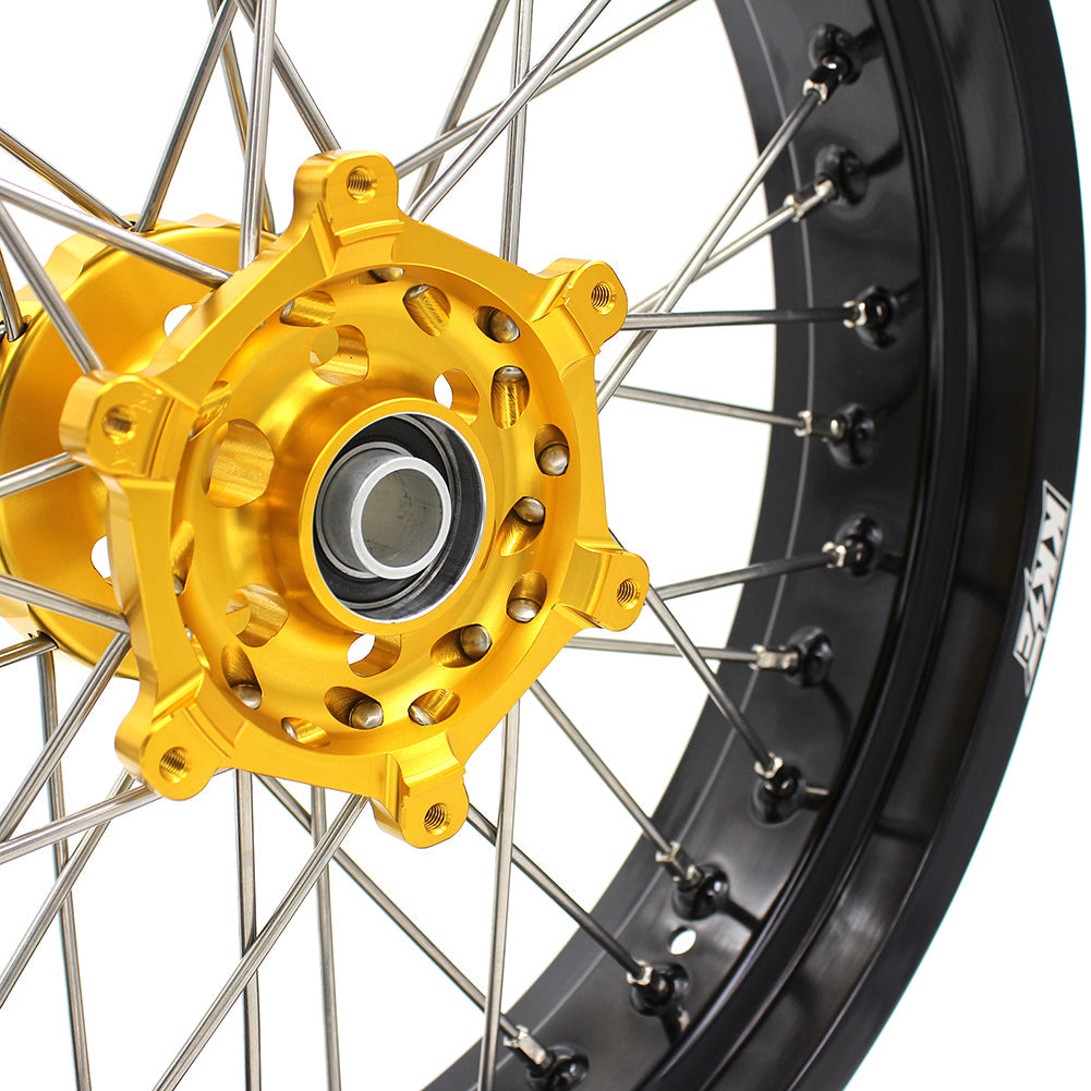 KKE 17Inch Supermoto Dirtbike Wheels For SUZUKI DRZ400SM 2005-2024 - Howling Moto