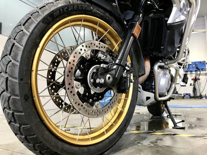 VMX-Racing 19in. 17in. Tubeless Wheels Fit For BMW F750GS 2019-2024 Gold GLM Rims