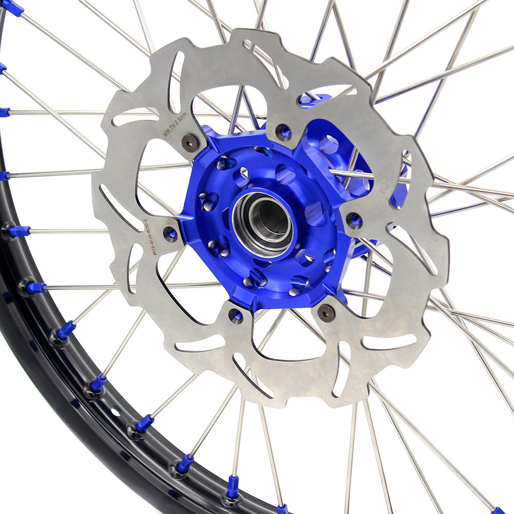 KKE 21 18 Wheels for Yamaha WR250F 2017-2018 WR450F 2016-2018 270MM/245MM Disc - Howling Moto