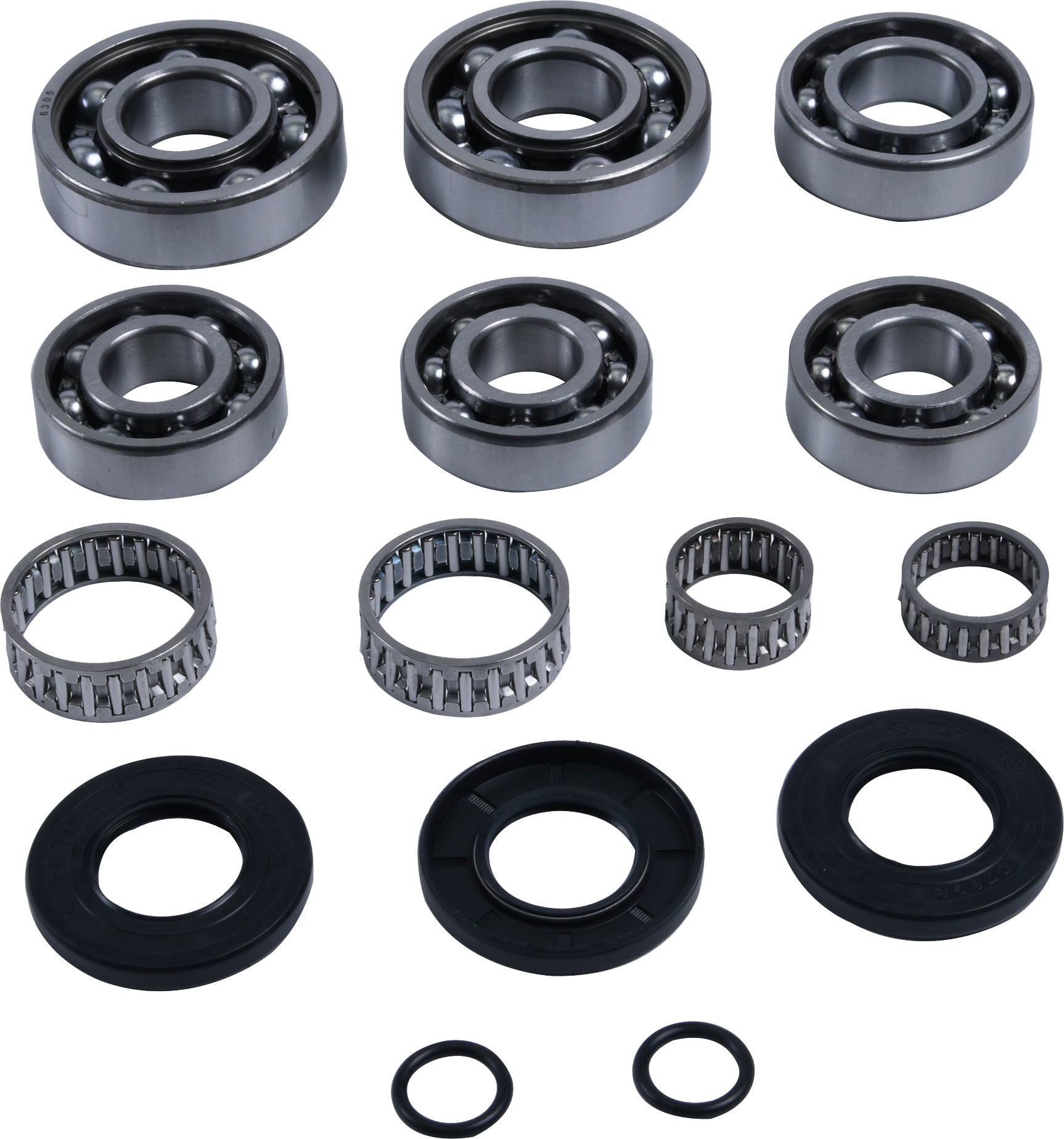 ALL BALLS Transmission Bearing and Seal Kit with part #25-7003, featuring bearings and seals for transmission maintenance.