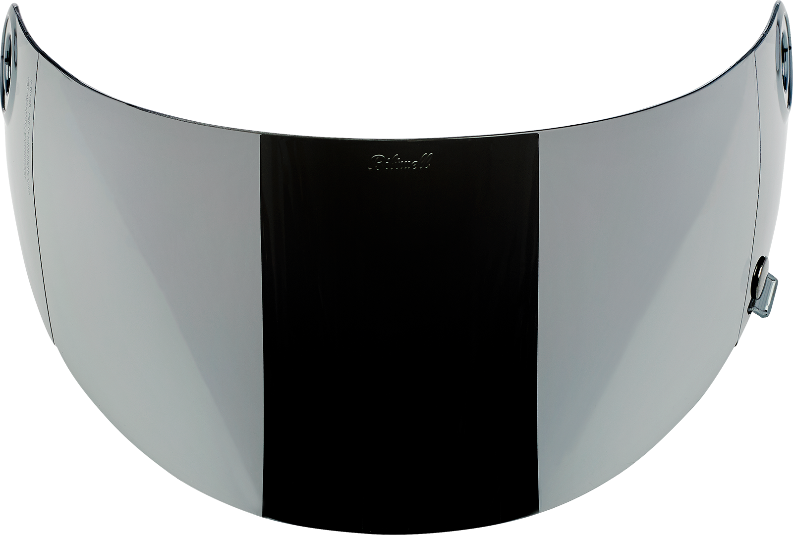 Chrome mirror shield for BILTWELL Gringo S Gen 2 helmet, motorcycle helmet parts, designed by Bill's Exhausts.