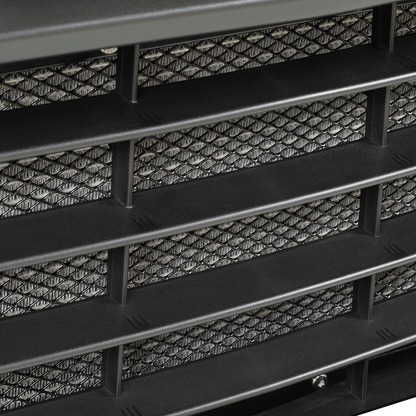 SHOW CHROME radiator grille for Ryker engine, featuring chrome finish and detailed design, made by Bill's Exhausts.