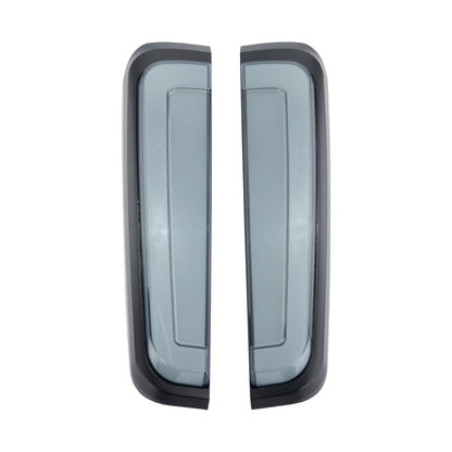 Kuryakyn Tracer LED rear lights for Harley-Davidson Tri Glide 2009+ in smoke black finish, designed for enhanced visibility and style.