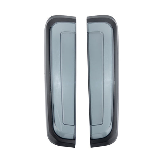 Kuryakyn Tracer LED rear lights for Harley-Davidson Tri Glide 2009+ in smoke black finish, designed for enhanced visibility and style.