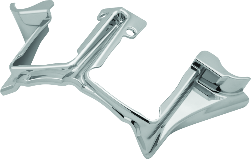Kuryakyn Precision Tappet Block Accent for Milwaukee-8 Engines with chrome finish, designed for 2017 and later Harley-Davidson motorcycles.