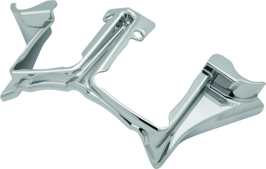 Kuryakyn Precision Tappet Block Accent for Milwaukee-8 Engines with chrome finish, designed for 2017 and later Harley-Davidson motorcycles.