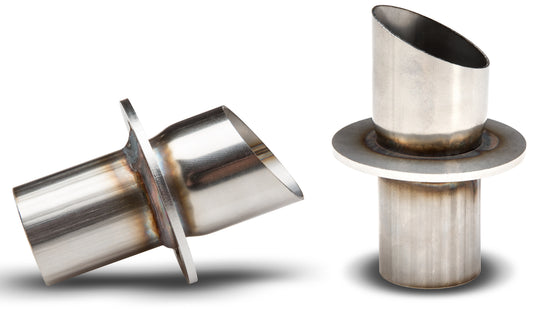 YOSHIMURA INS-28-K sound insert for RS 3 Monkey exhaust system, shown installed in a motorcycle exhaust pipe.