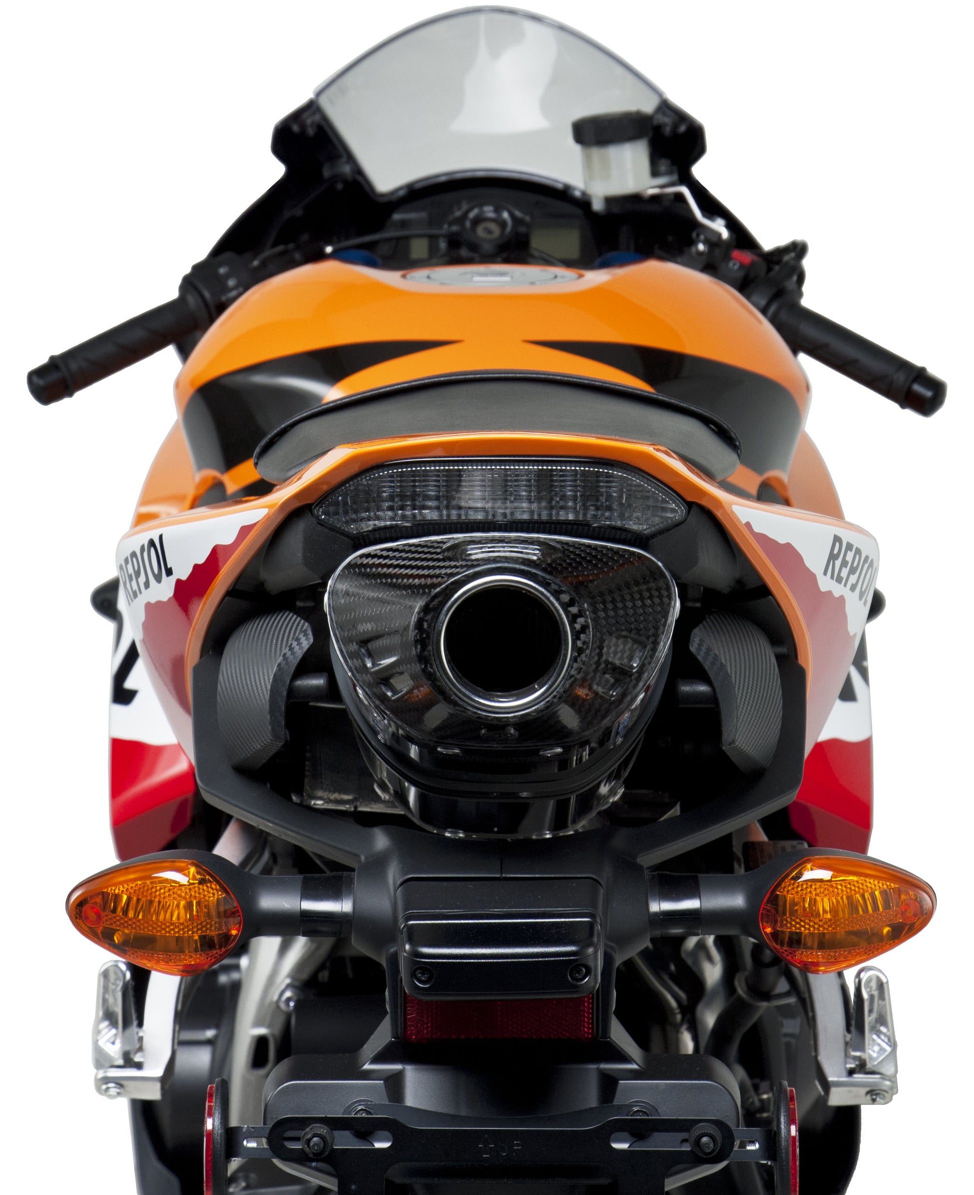 YOSHIMURA RS-5 Slip-On SS CF exhaust system for UTVs, featuring stainless steel and carbon fiber components.
