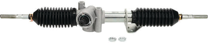 QuadBoss 16-19 Can-Am Defender 1000 steering rack assembly with tie-rods and inner tie-rod ends, vehicle steering components.