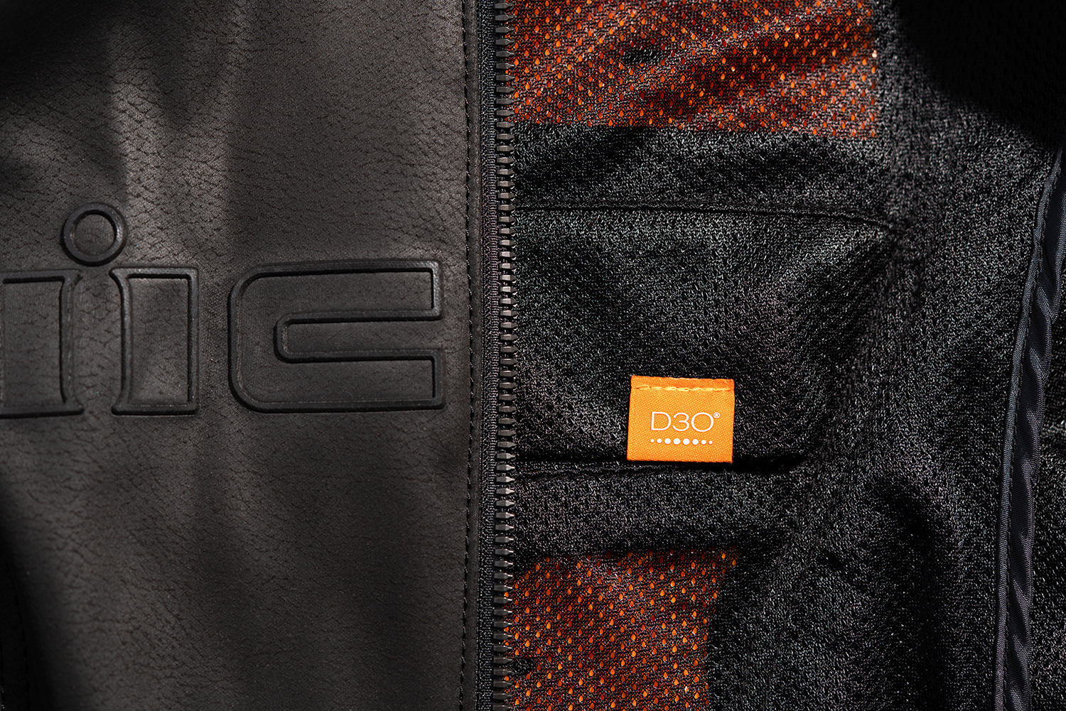 Black ICON Women's Tuscadero2™ Jacket by Bill's Exhausts, US Medium, shown with front view and detailed fabric texture.