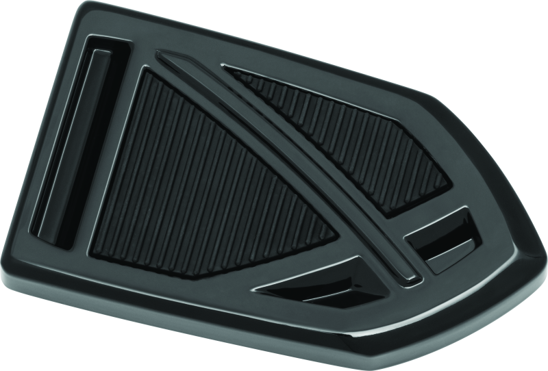 Kuryakyn Phantom Brake Pedal Pad in black for Harley Davidson FL Touring models, showing the textured rubber surface.