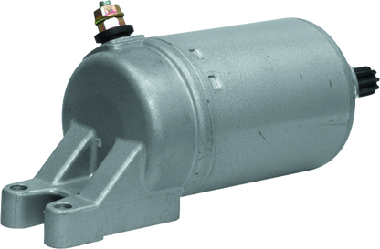 QuadBoss 495268 engine starter for Can-Am Traxter 500 and John Deere Buck 500 (2004-2006) ATV, showing the replacement starter unit.
