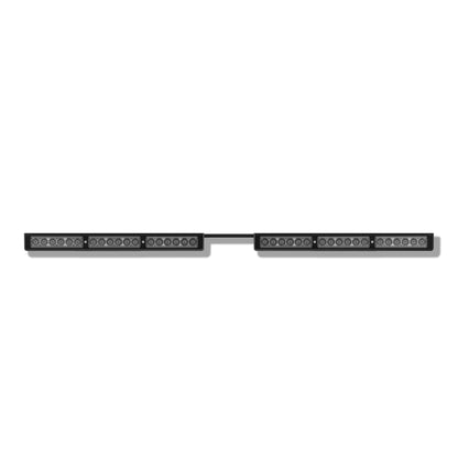 Interior Visor 3 Led Light bar - Howling Moto