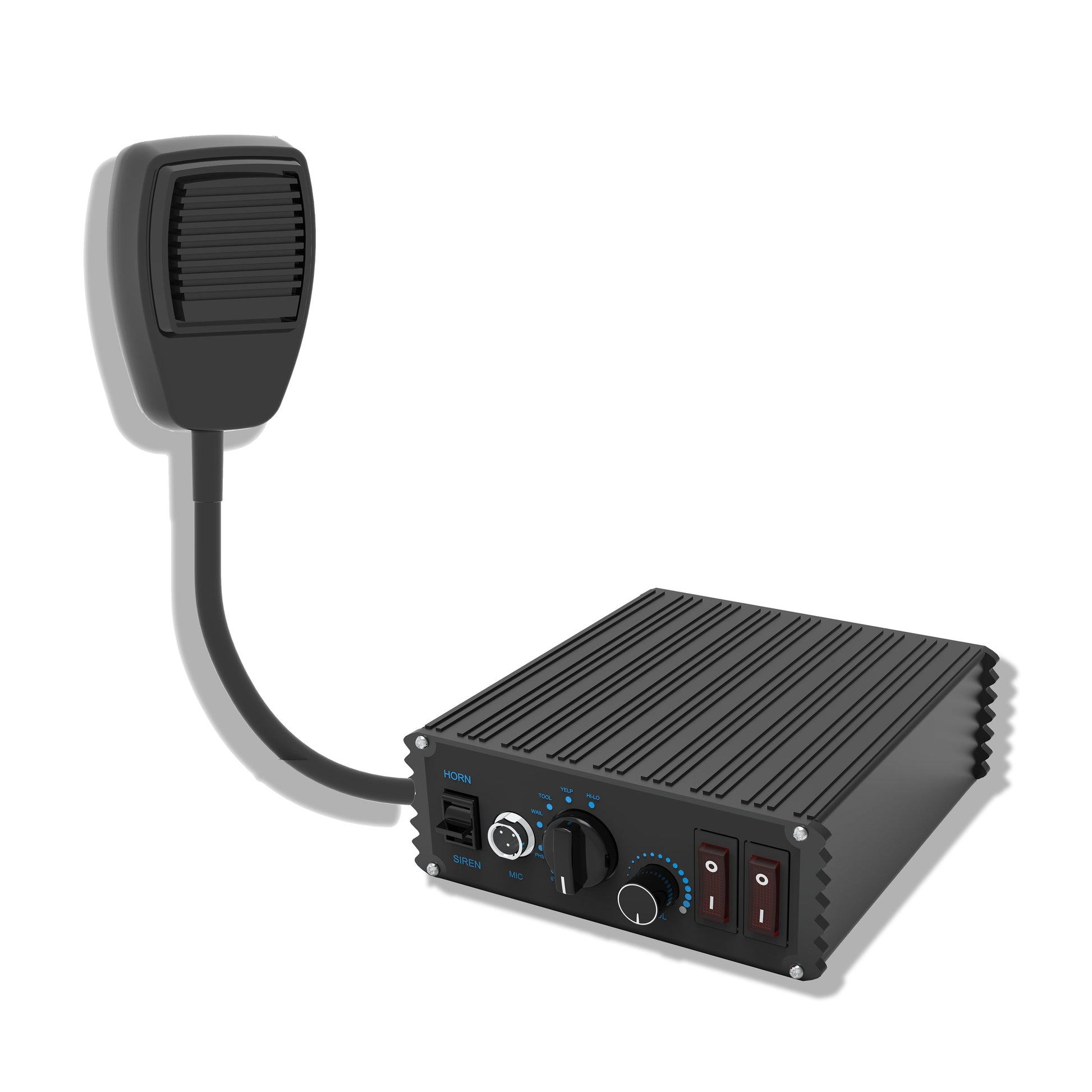 Prairie Falcon 200 watt Police Siren - Howling Moto