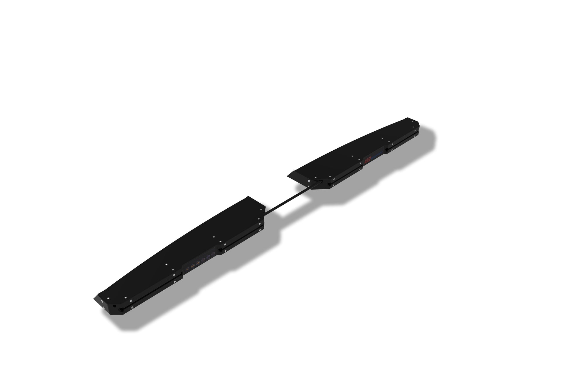 Interior Visor 3 Led Light bar - Howling Moto
