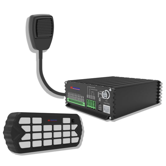 Black Falcon 200 watt Siren - Howling Moto