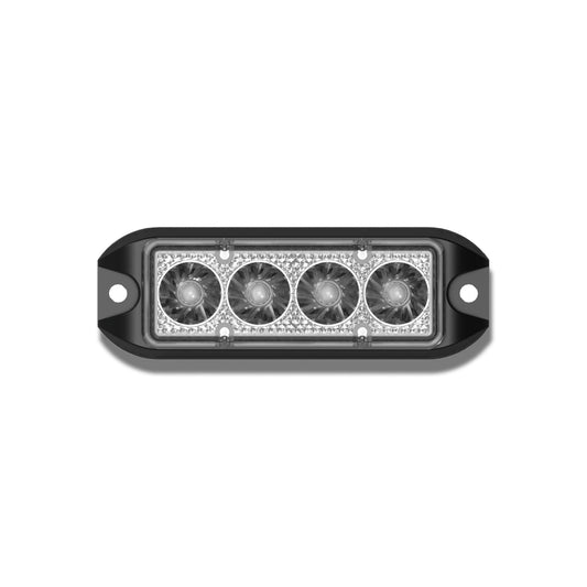 Swift 4 LED Emergency Vehicle Grill Warning Light Head - Howling Moto