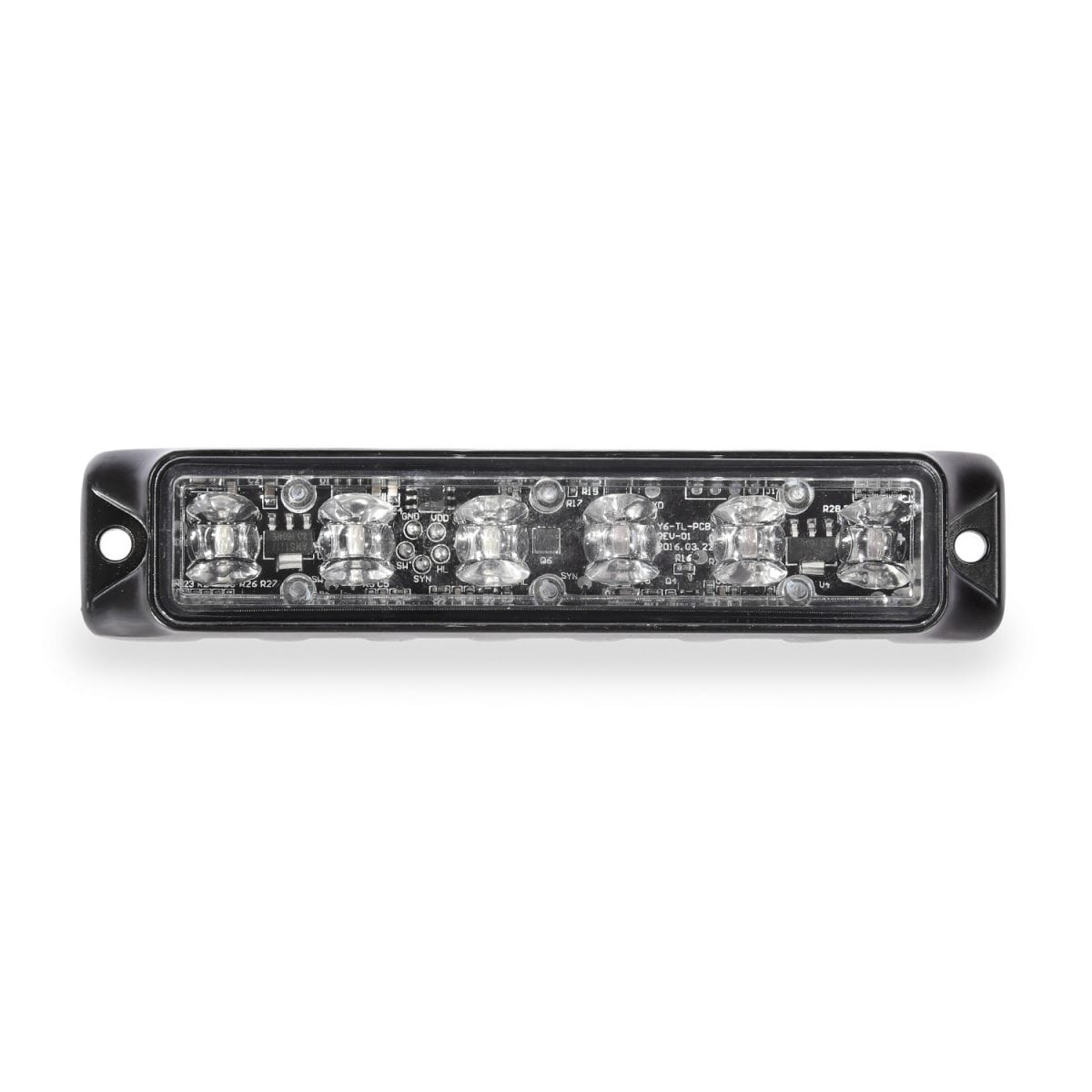 6 LED Emergency Vehicle Grill Warning Light Head