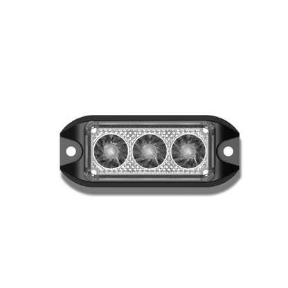 Swift 3 LED Emergency Vehicle Grill Warning Light Head - Howling Moto