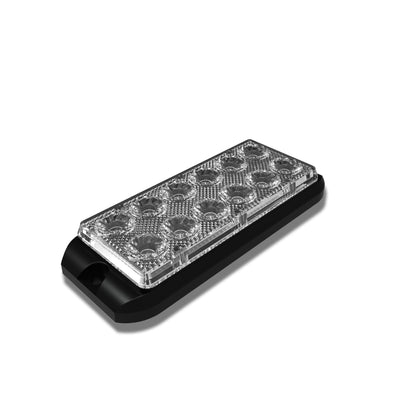 T12 TIR LED Surface Mount Warning Light Head - Howling Moto