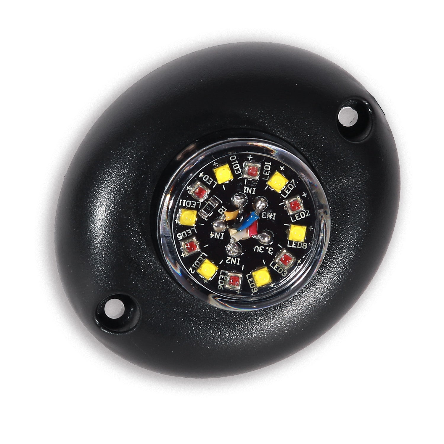 LED Hideaway Strobe Light - Howling Moto