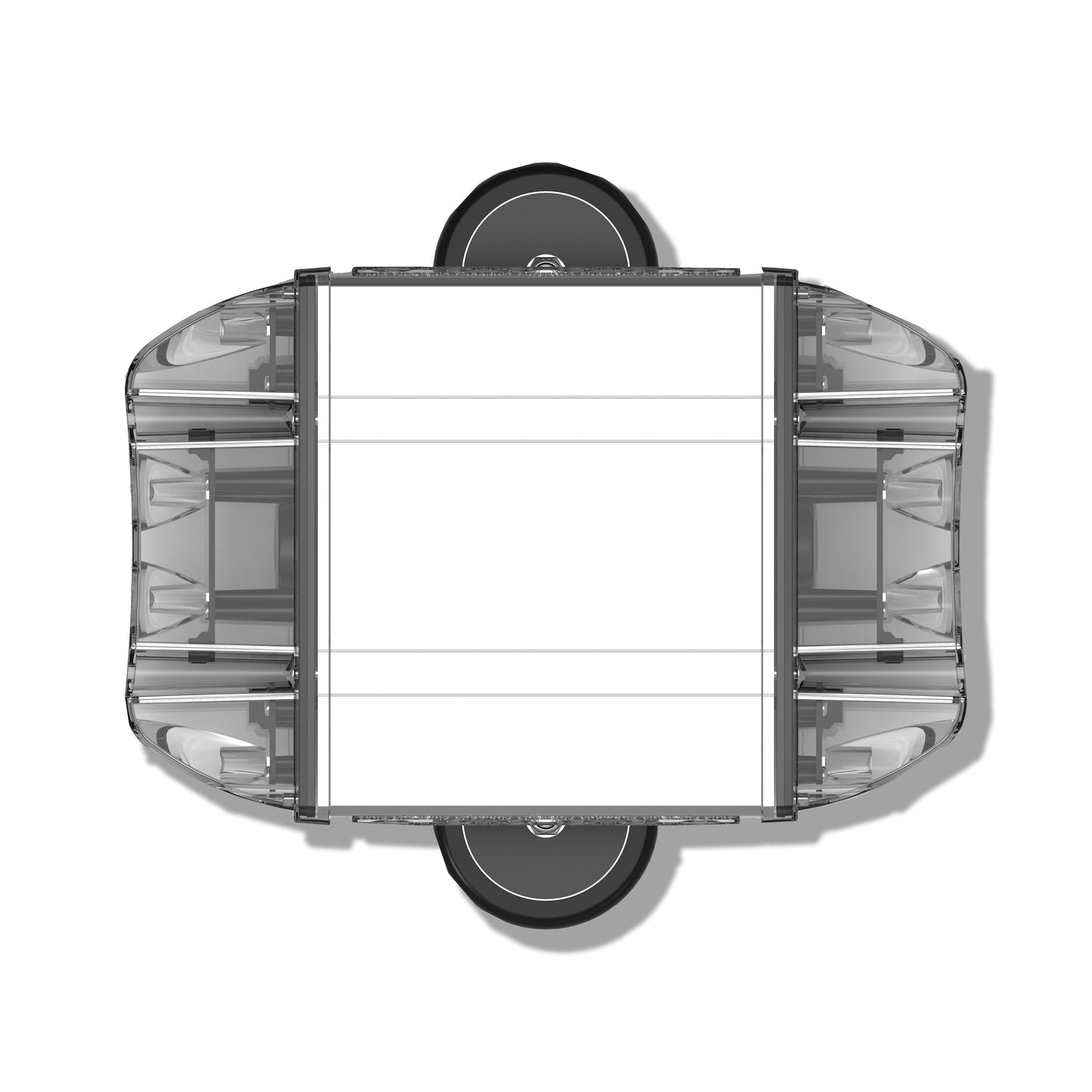 Emergency LED Light bar 10in - Howling Moto