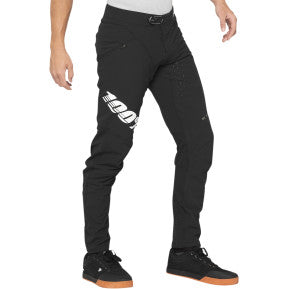 Black 100% R-Core-X Pants by Bill's Exhausts in US size 28, shown flat with waistband and fabric details.