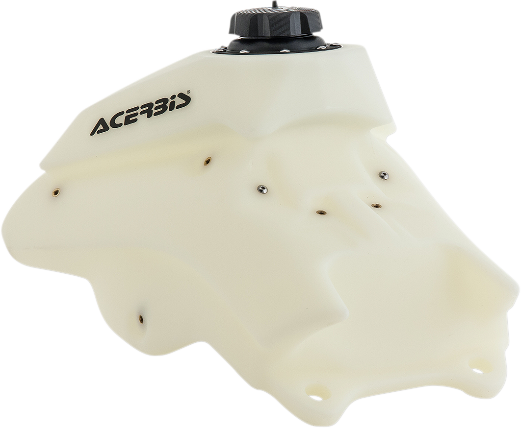 ACERBIS Honda CRF250R/CRF450R gas tank in natural color, 2.7 gallons, designed for 2017-2021 models.
