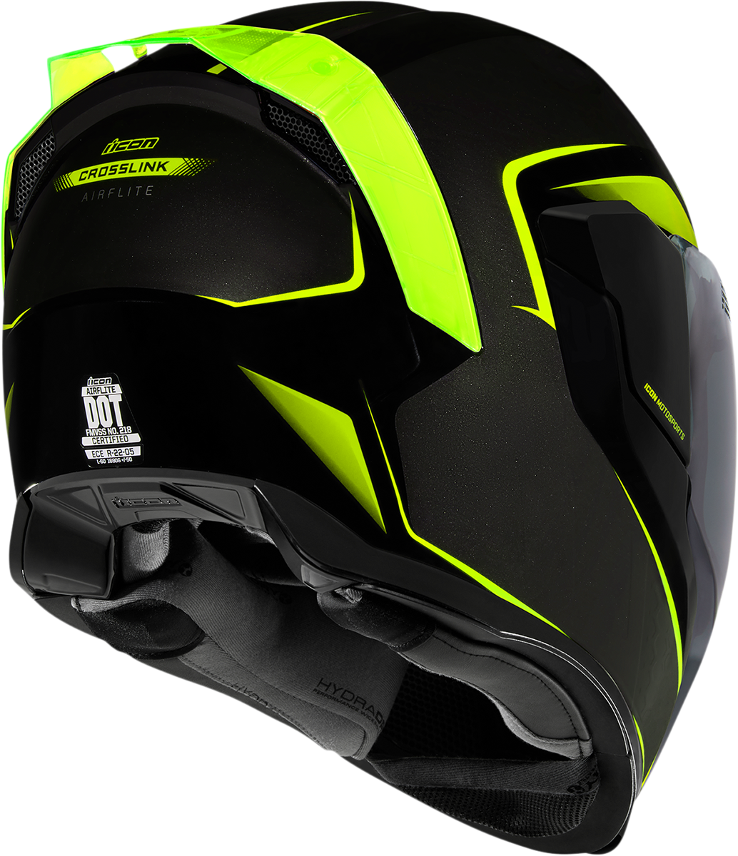 ICON Airflite™ Helmet - Crosslink - Hi-Viz - Large 0101-14074 - Howling Moto