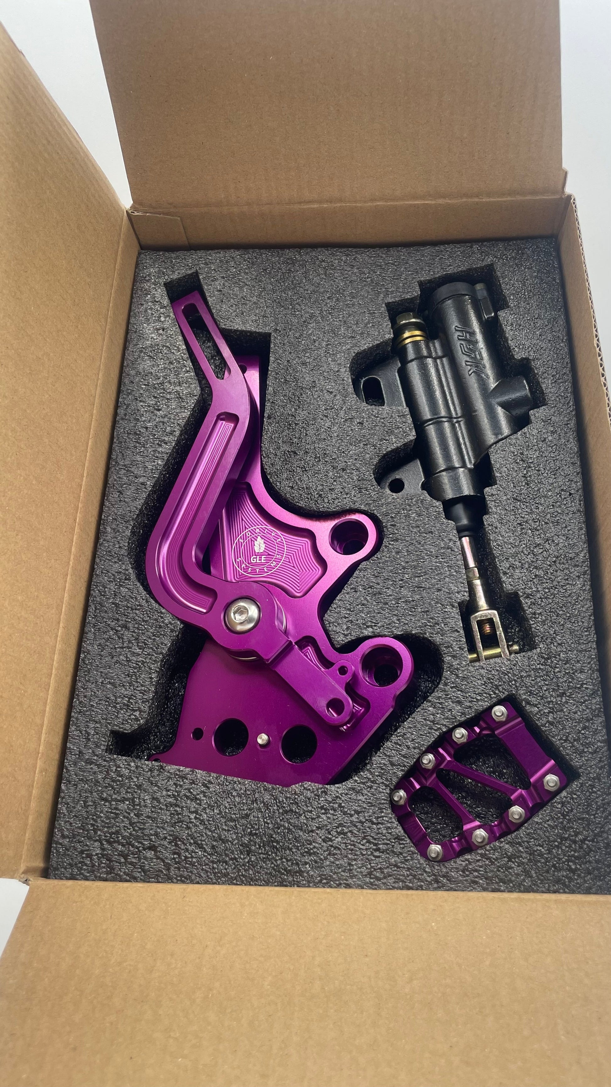 Talaria Mx3 & Mx4 Hydraulic Foot Brake made of Highest Quality 7075 Aluminum and Steel - Howling Moto