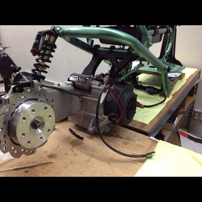 Honda Ruckus Parts | FLP GY6 Disk Brake Hub and Bracket