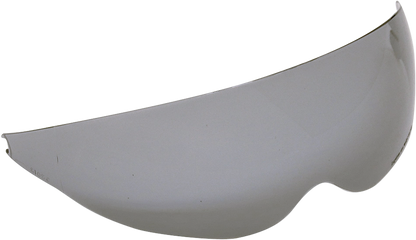 Bill's Exhausts AFX FX-72 Helmet Shield in dark smoke tint, inner view showing clear, dark smoked visor for motorcycle helmets.