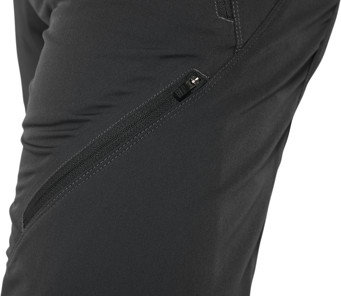 Charcoal Bill's Exhausts Airmatic Shorts in US 38, casual men's shorts with a relaxed fit and textured fabric.